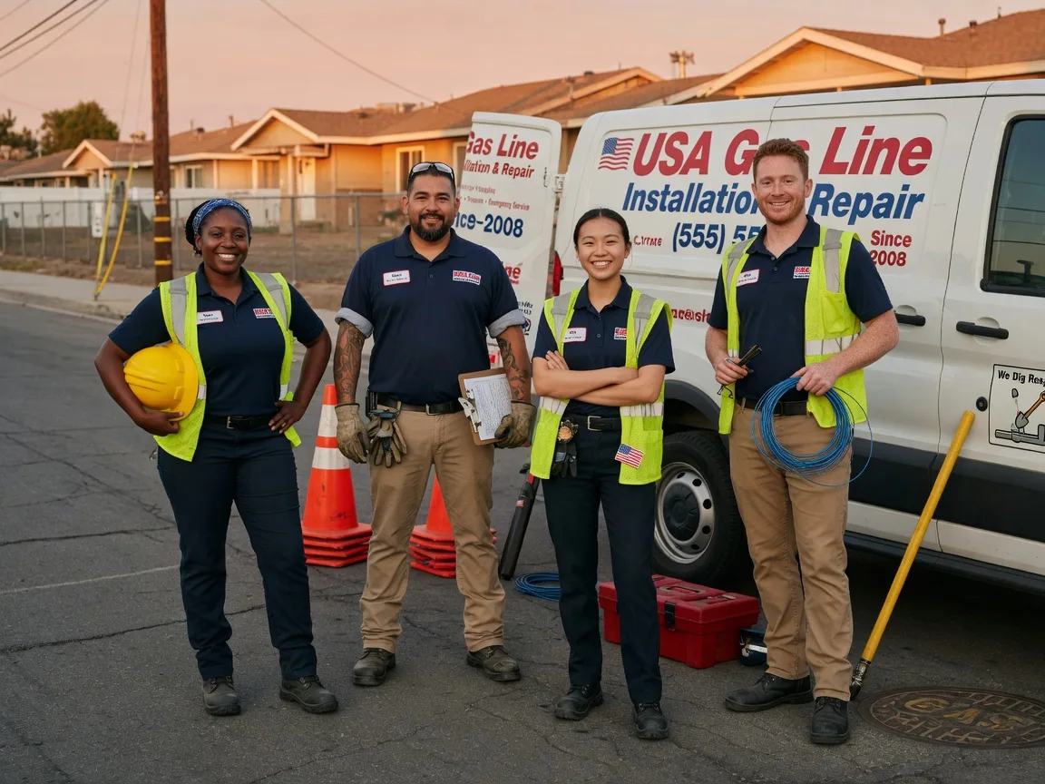 Gas Line Installation company in Counce, TN